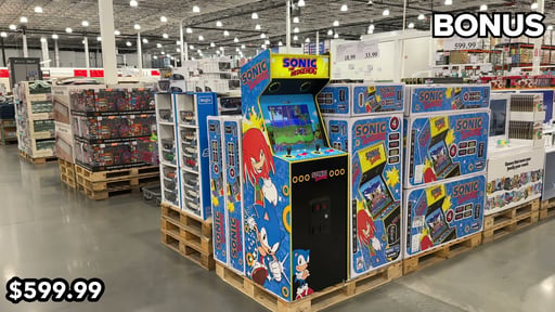 Arcade1Up Sonic the Hedgehog Supreme Arcade Machine