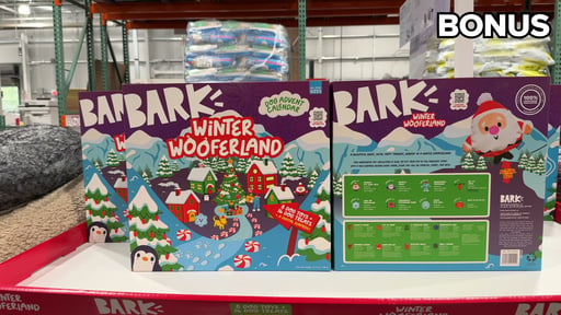 BARK Advent Calendar 8 Pet Toys / 16 Treats
