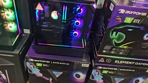 iBUYPOWER Element Gaming Desktop NVIDIA GeForce RTX 5070