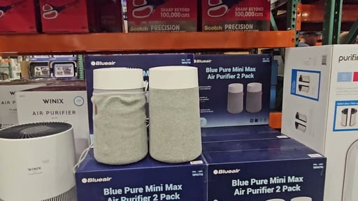 Blueair Mini Max Air Purifier, 2-Pack