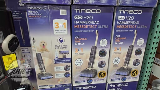 Tineco GO H2O HammerHead Cordless Ultra Mop & Vac