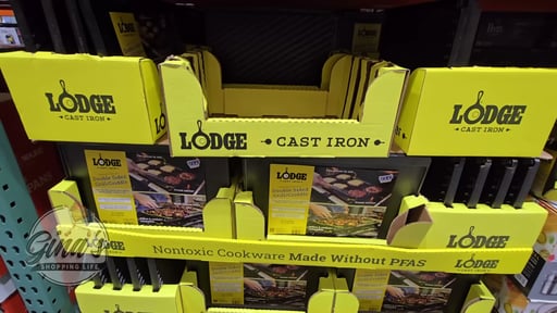 Lodge Seasoned Cast Iron Reversible Grill/Griddle