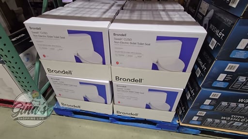 Brondell Swash CL1500-EW Elongated Bidet Toilet Seat