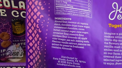 Siete Chocolate Chip Cookie 16 Ounce Bag