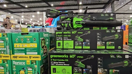 Greenworks 80V Blower & Trimmer Combo Kit