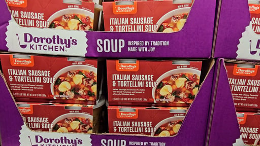 Dorothy's Kitchen Sausage & Tortellini Soup 2/24 oz