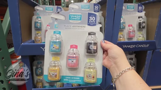 Yankee Candle Car Jar Air Freshener 5-Pack