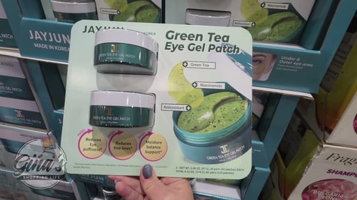 JAYJUN Green Tea Gel Eye Patches, 60 Pairs, 2-Pack