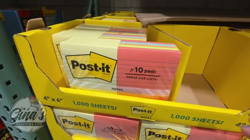 3M Post-it Notes 3" x 3" 24-Pack/2,400 Sheets and 4" x 6" 10-Pack/1,000 Sheets