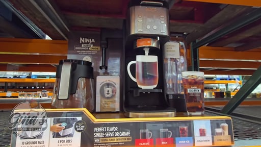 Ninja DualBrew Grounds & Pods Hot & Iced Coffee Maker