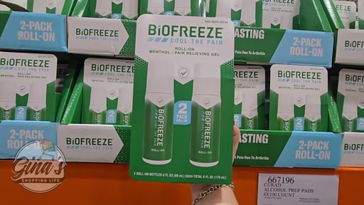 Biofreeze Topical Pain Reliever 2x3 oz. Roll On
