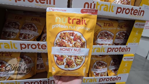 Nu Trail Protein Honey Nut Granola 22 oz