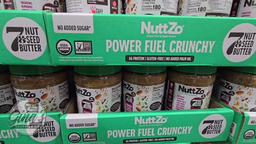 Organic NuttZo Seven Nut/Seed Butter Crunchy 26 oz