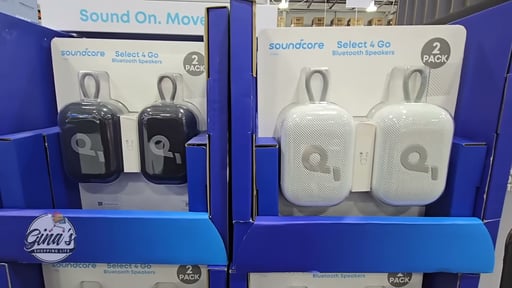 Soundcore by Anker Select 4 Go Bluetooth Speaker 2-Pack