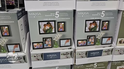 Mikasa Enamel Picture Frames, Set of 5