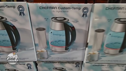 Chefman Kettle 1.8 Ltr with Tea Infuser