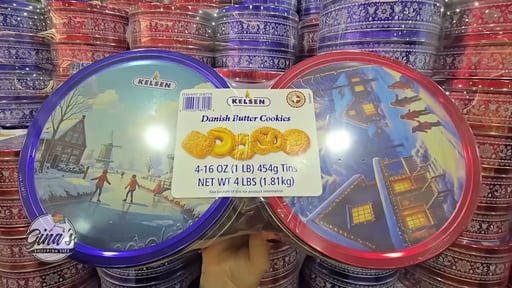 Kelsen Danish Butter Cookies, 4/16 Ounce Tins