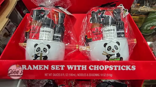 Panda Ramen Bowl Set with Chopsticks