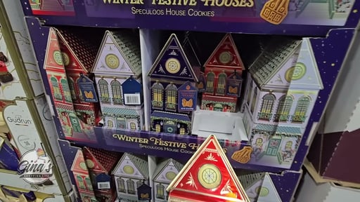 Holiday House Cookie Tins