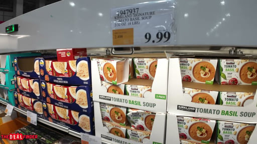 Kirkland Signature Tomato Basil Soup 2-Pack