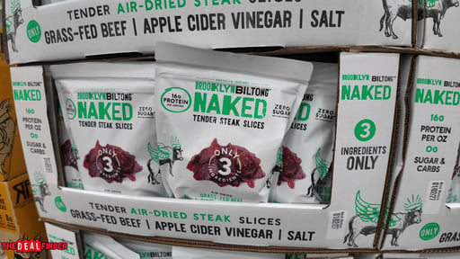 Brooklyn Biltong Naked Air Dried Steak Slices