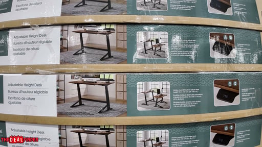 Bayside Furnishings Teagan 60" Adjustable Height Desk