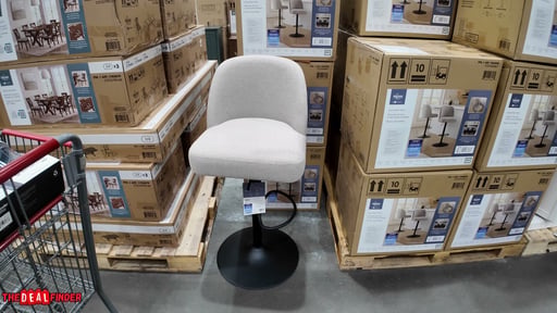 Bayside Furnishings Highland Gas Lift Bar Stool