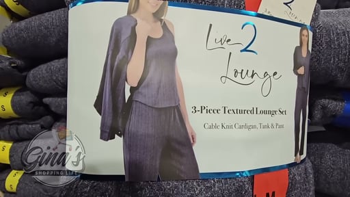Live2Lounge Women's 3-Piece Lounge Set