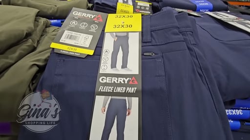 Gerry Men's Fleece Lined Pant