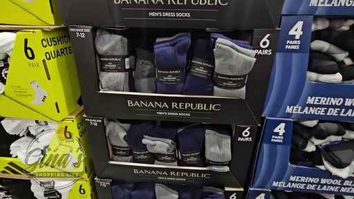 Banana Republic Men's Dress Sock 6 Pair