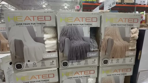 Berkshire Life Heated Throw 50" x 60"