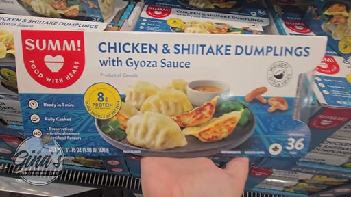 SUMM! Chicken & Shiitake Dumplings with Gyoza Sauce, 31.75 oz