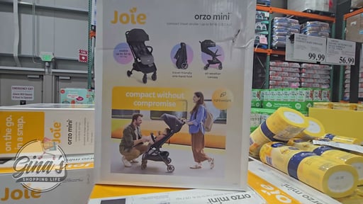 Joie Orzo Mini Lightweight Compact Travel Stroller