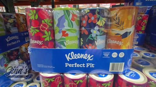 Kleenex Perfect Fit Facial Tissues, 12-Pack, 50 Count