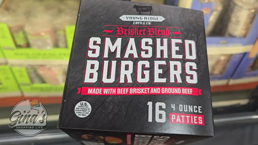 Young Ridge Brisket Blend Smash Burgers 4 lbs