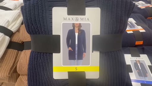 Max & Mia Women's Cotton Cardigan