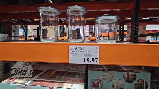 Anchor Hocking Goode Sundry Jar Set of 3