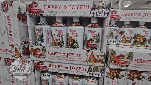 Happy & Joyful Holiday Hand Soap 4/21.5 FL OZ