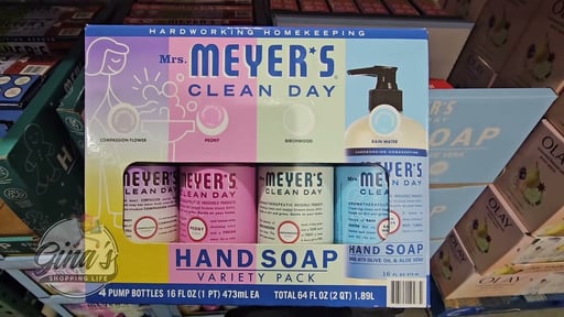Mrs. Meyer's Clean Day Hand Soap 4-Pack, 16 fl oz
