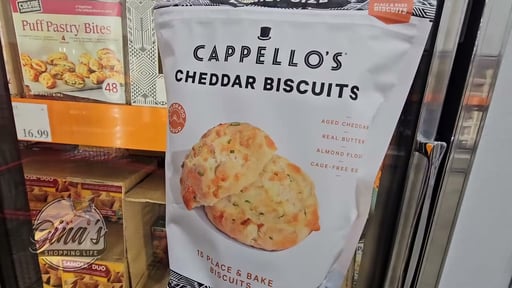 Cappello's Cheddar Biscuits 15ct