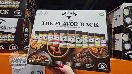 Kinder's The Flavor Rack Signature Seasoning Set 12ct