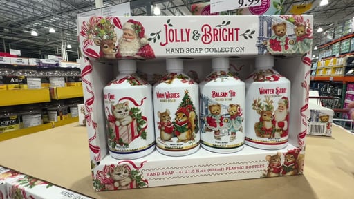 Home & Body Jolly and Bright Hand Soap, 4 x 21.5 fl oz
