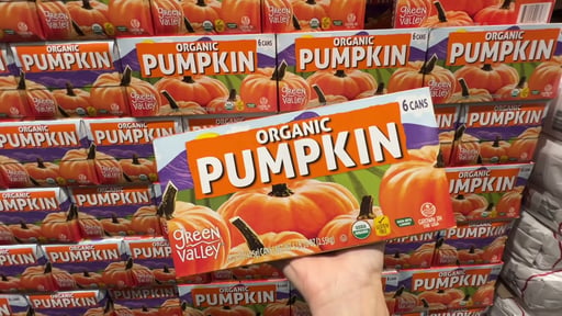 Green Valley Organic Pumpkin 6/15 oz