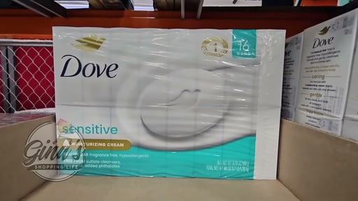Dove Sensitive Skin Beauty Bar Soap 16 Pack, 3.75 oz