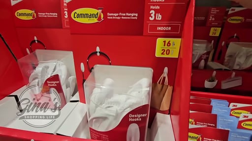3M Command Clear Wire Hooks