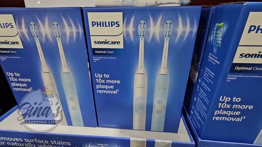 Philips Sonicare Optimal Clean Rechargeable Electric Toothbrushes, 2-Pack