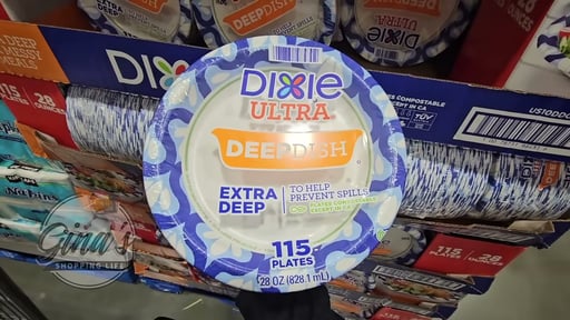Dixie Deep Dish Paper Plate 115 CT