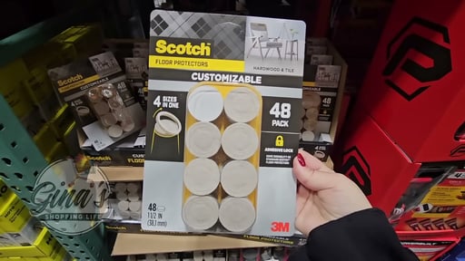 Scotch Floor Protectors Felt or Gripper Pads