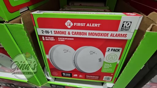 First Alert 10-Year Battery Smoke & CO Alarm 2-Pack 8th Edition