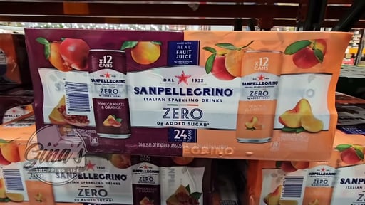 San Pellegrino Zero Mineral Water Variety 24 CT/11.15 oz